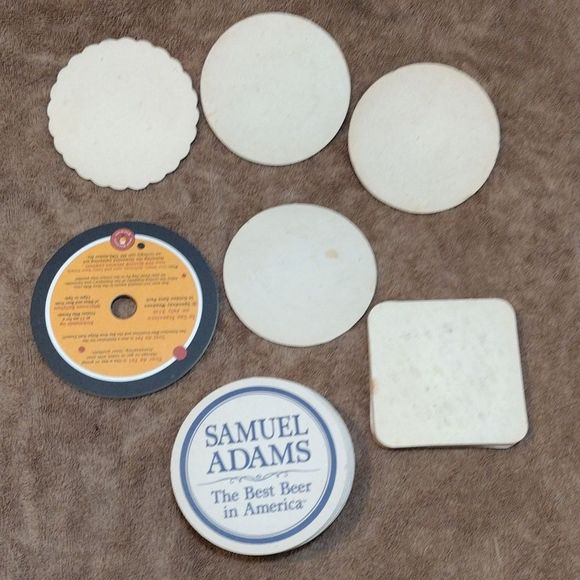 Samuel Adams Red Nectar Tour de Fat Heartland kinnikinick Pat o bundle coasters - Picture 8 of 10